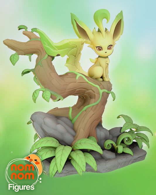 Grass Fox Display Piece