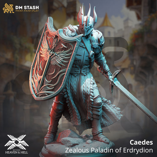 Caedes – Zealous Paladin of Erdrydion