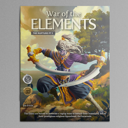 The Rupture Part 1: War of the Elements Campaign Module Book