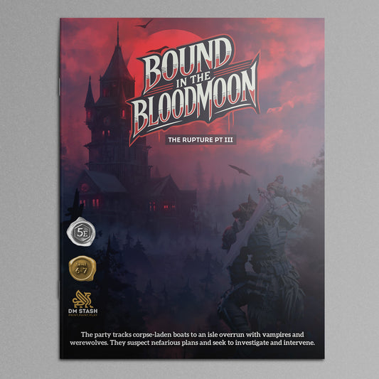 The Rupture Part 3: Bound in the Blood Moon Campaign Book Module