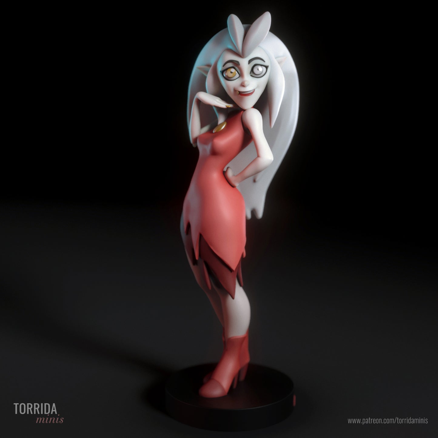 White Haired Witch NSFW Figurine