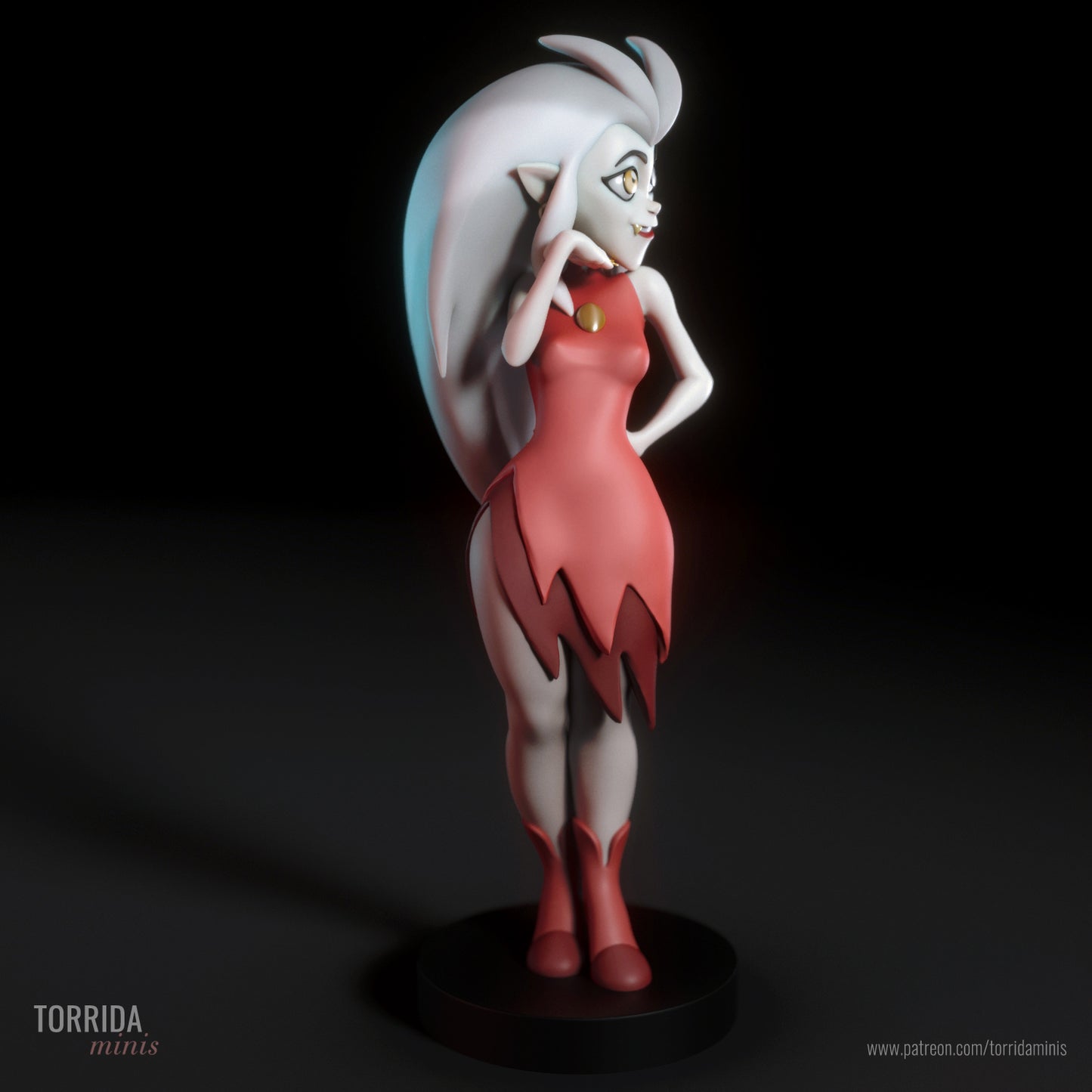 White Haired Witch NSFW Figurine