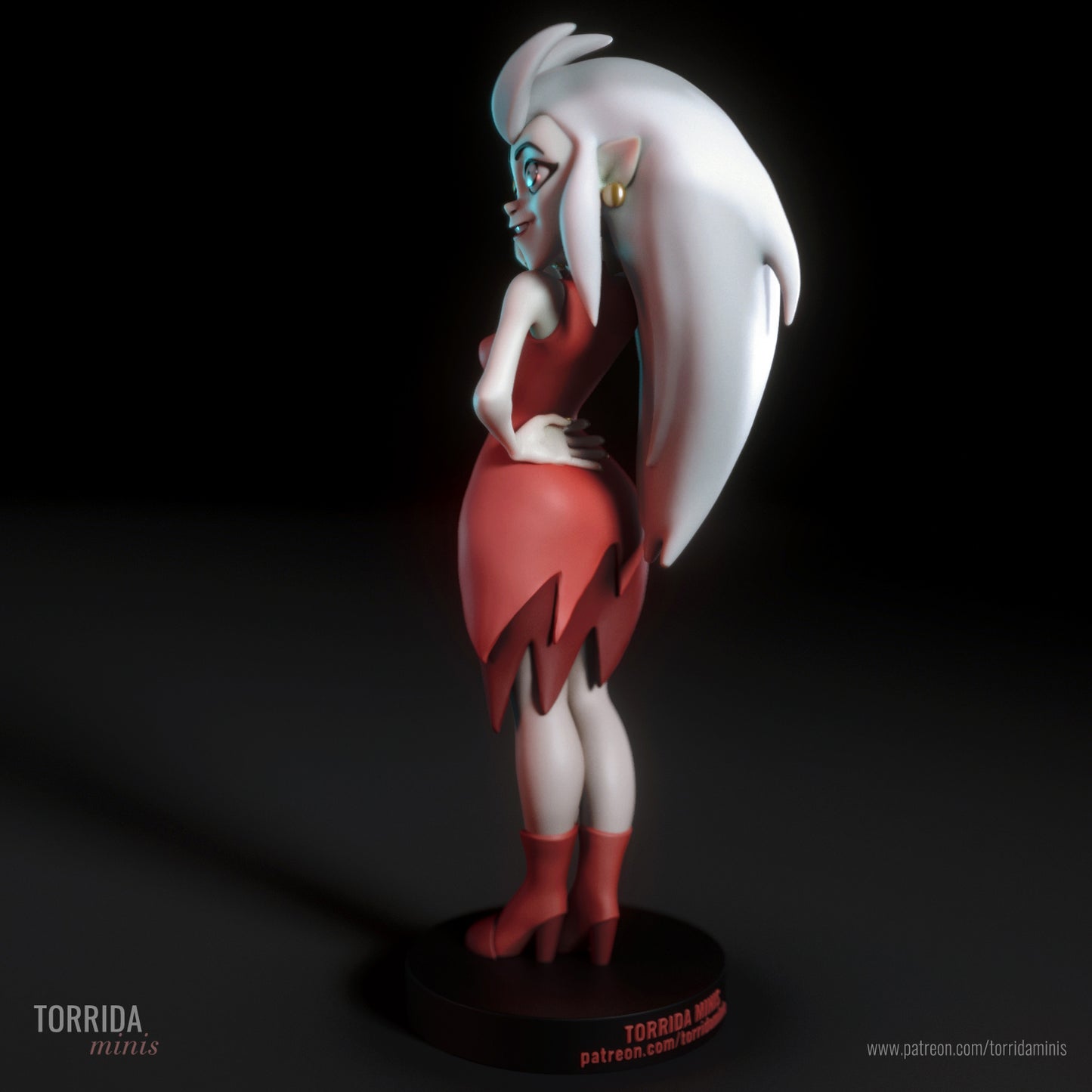 White Haired Witch NSFW Figurine