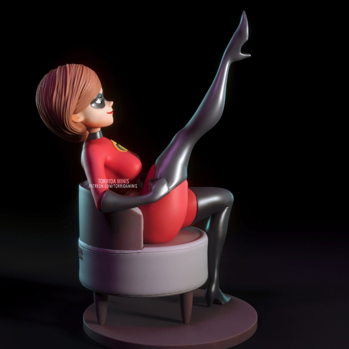 Fanart Stretchwoman NSFW Statuette