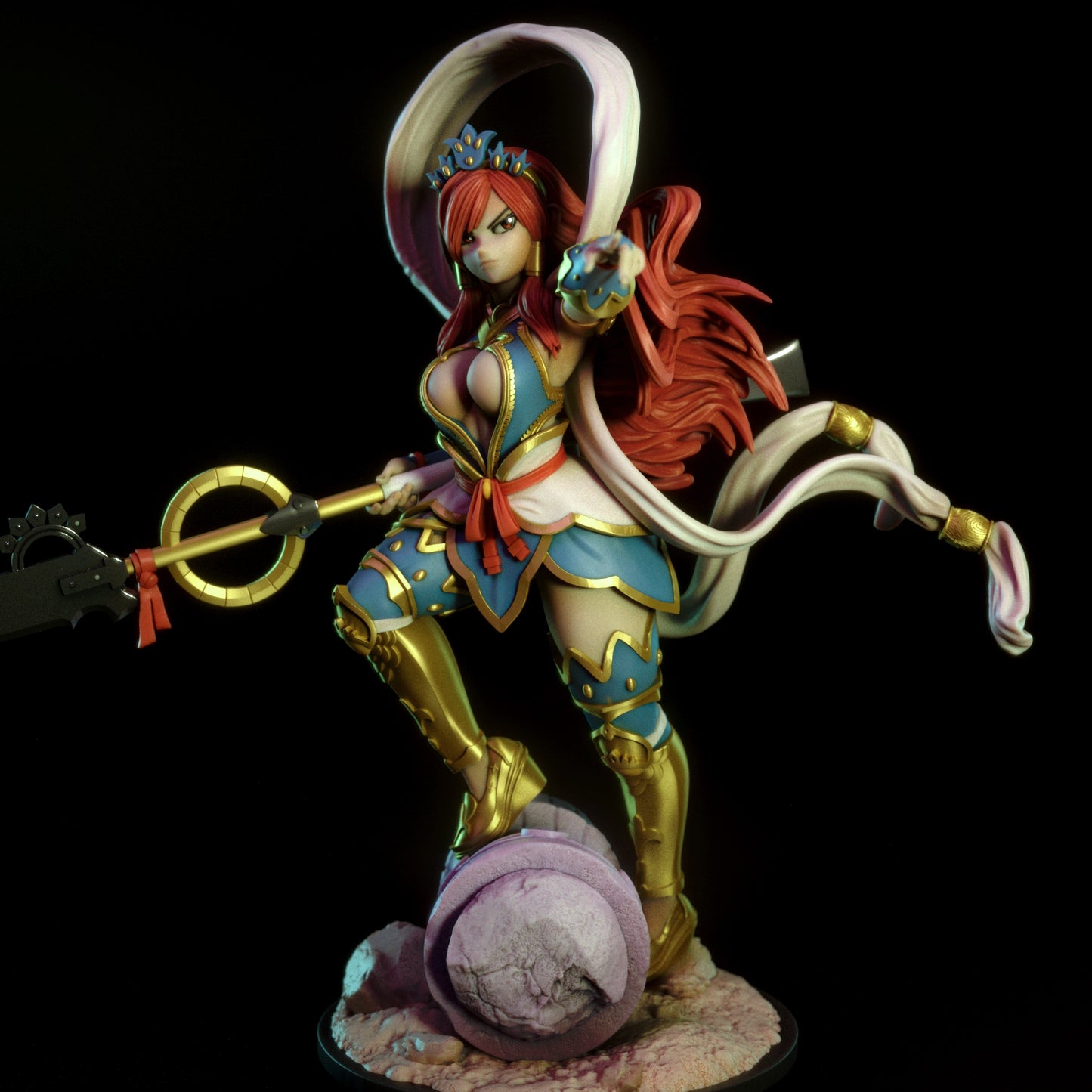 Scarlet Warrior NSFW Statuette