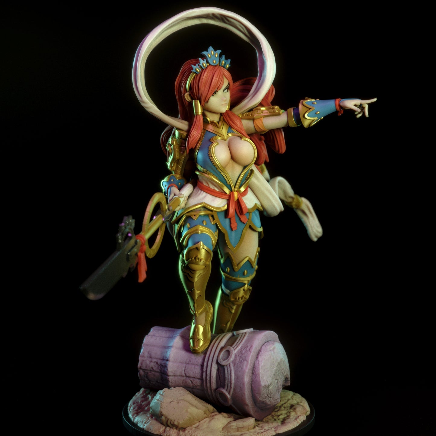 Scarlet Warrior NSFW Statuette