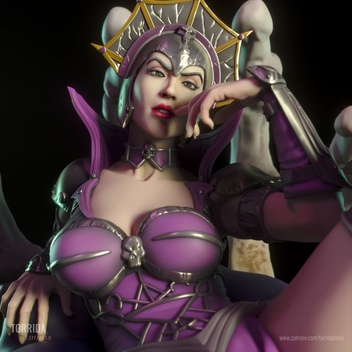 Evil Sorceress NSFW Statuette