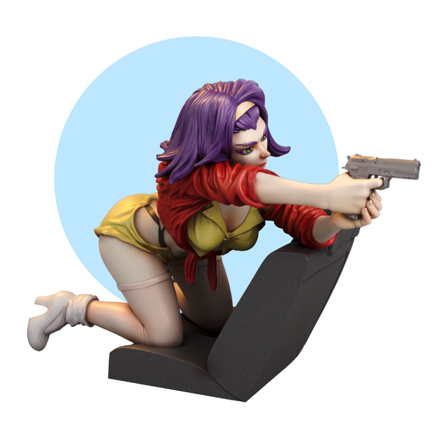 Space Gunslinger NSFW Statuette