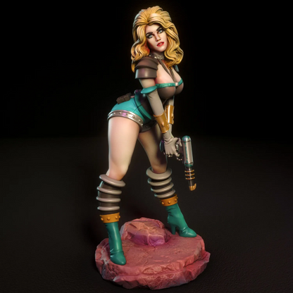 Janet Retro Space Explorer NSFW Statuette