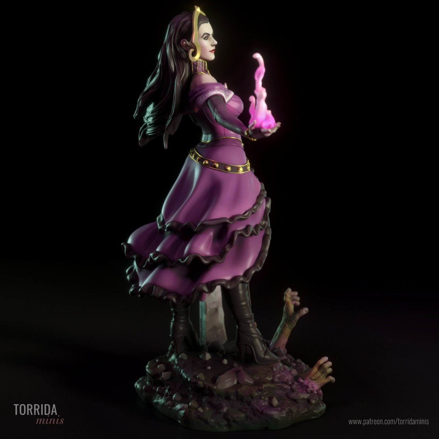 Fanart Necromancer NSFW Statuette