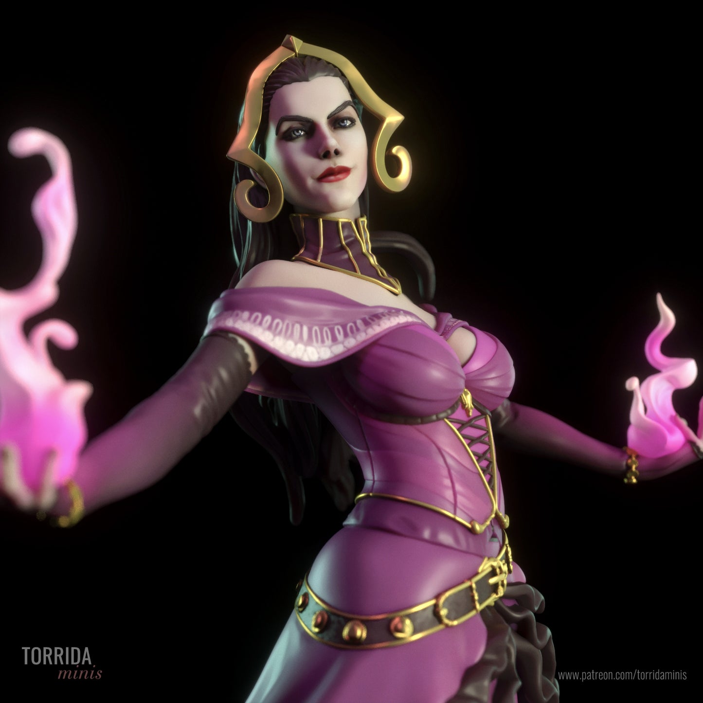 Fanart Necromancer NSFW Statuette