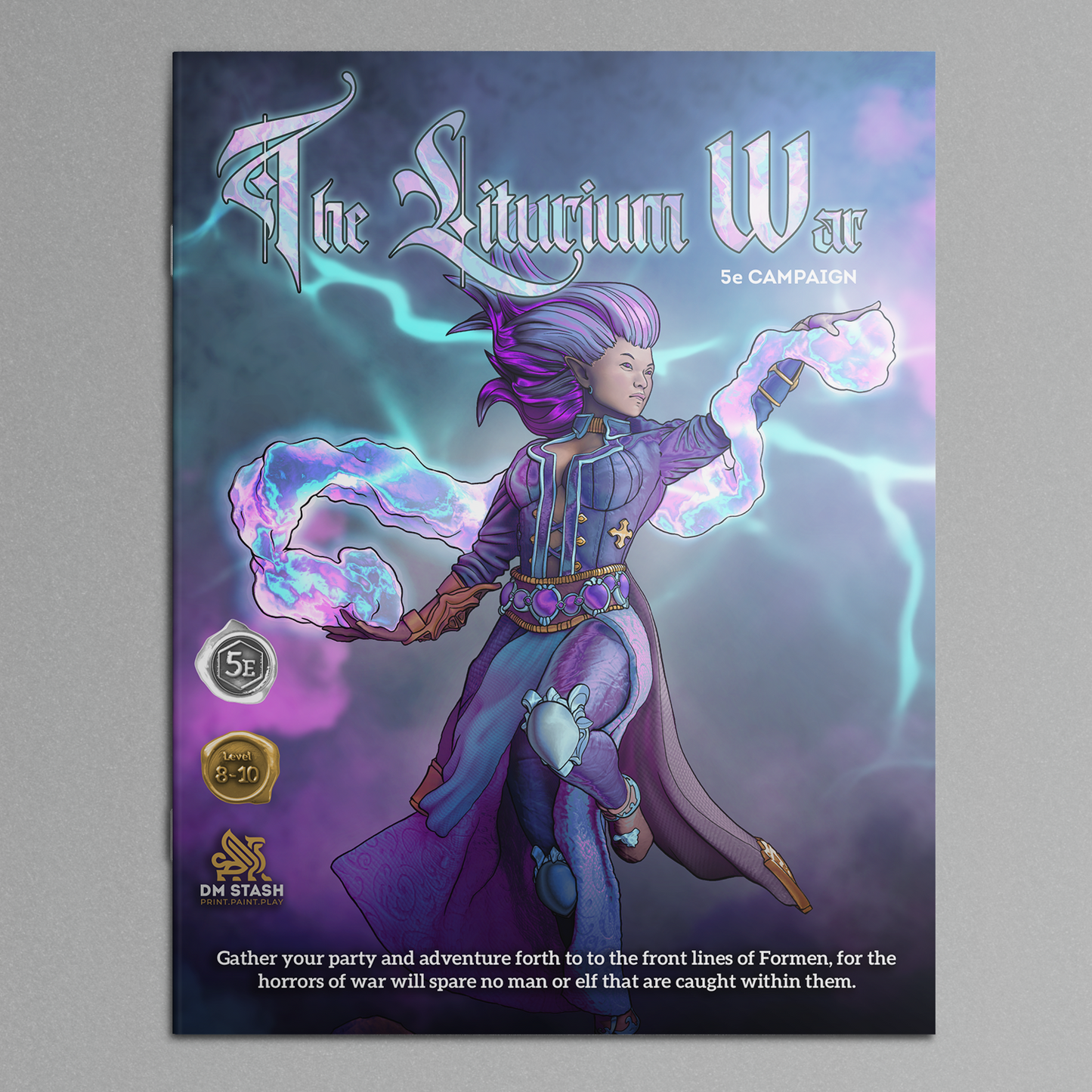 The Liturium War Campaign Module Book