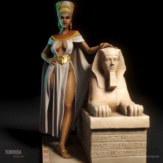 Queen Nefertitit NSFW Figurine