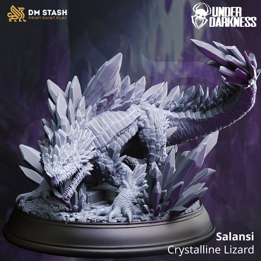 Salansi, Crystalline Lizard