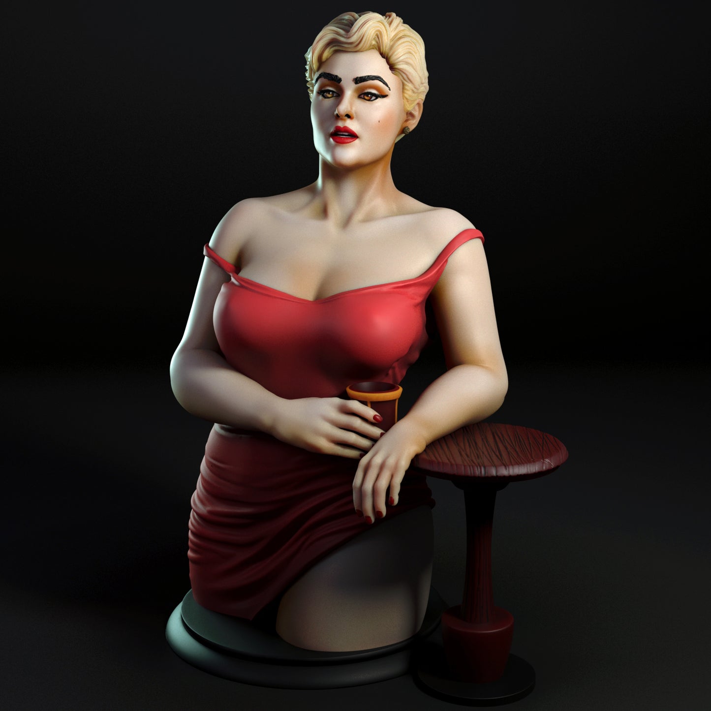 Bar Lady NSFW Statuette