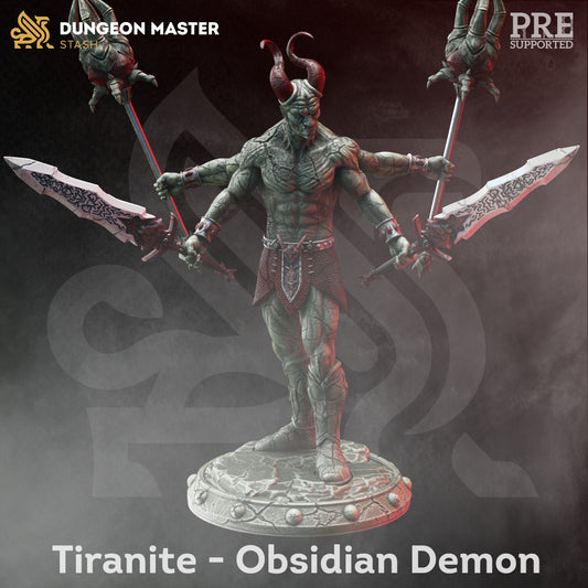 Tiranite the Obsidian Demon