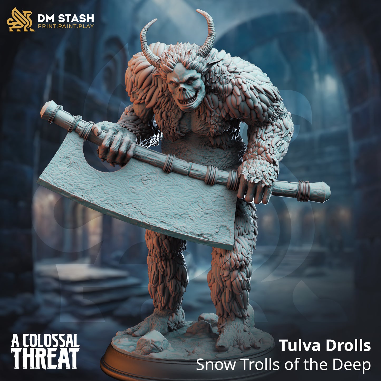 Tulva Drolls - Snow Trolls of the Deep