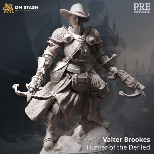 Valter Brookes, Monster Hunter