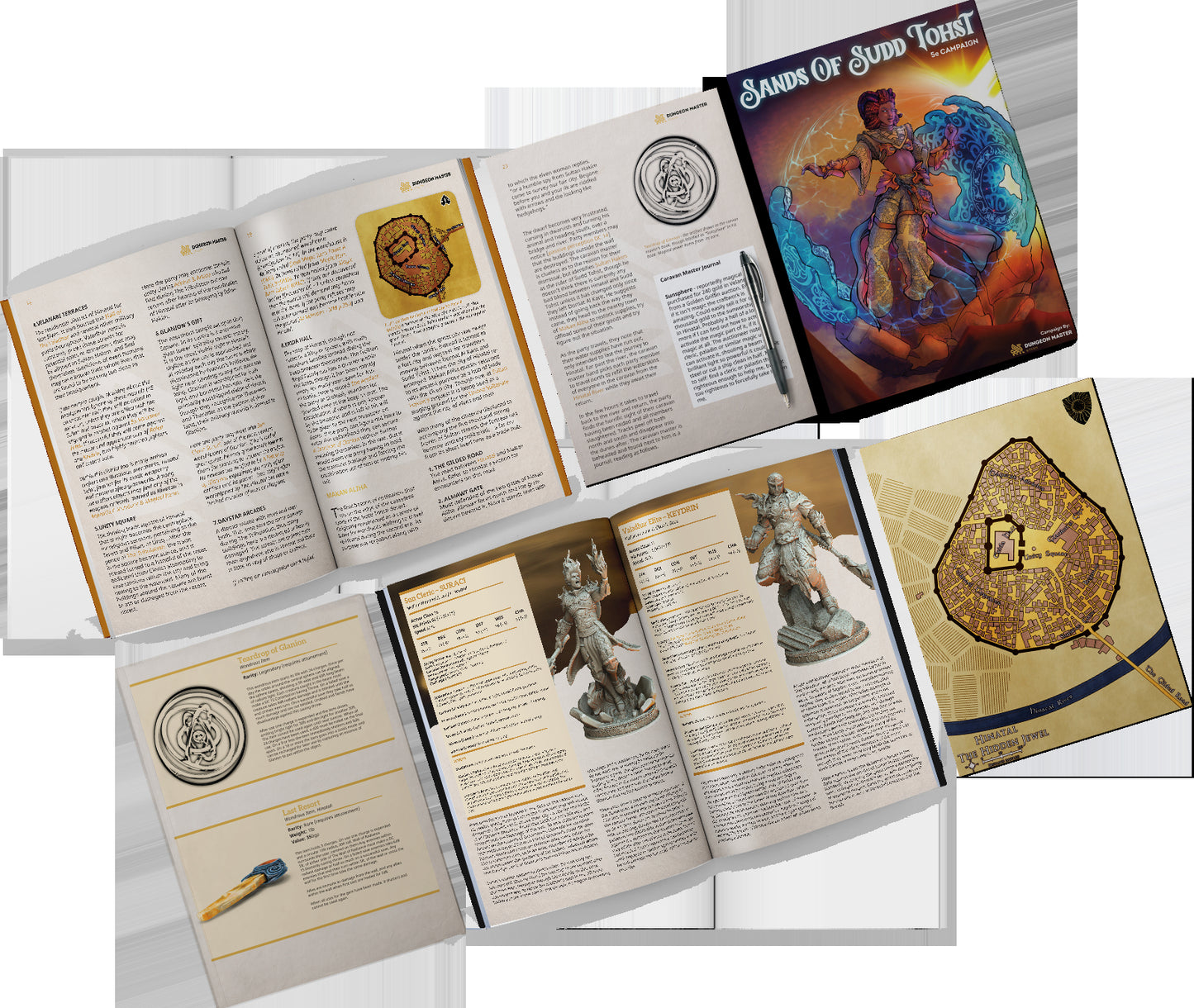 Sands of Sudd Tohst Campaign Module Book