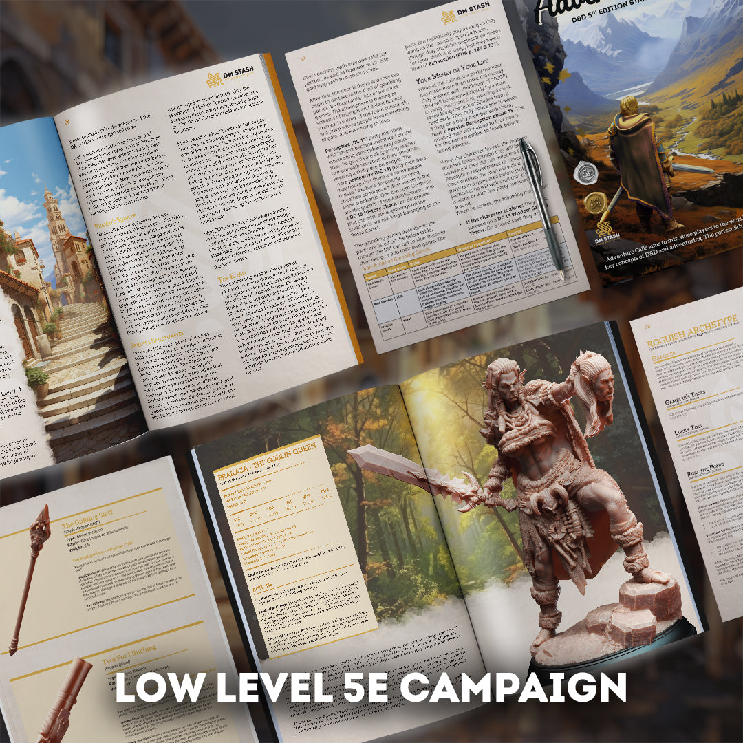 Lifting the Veil Part 1: Adventure Calls Campaign Module Book