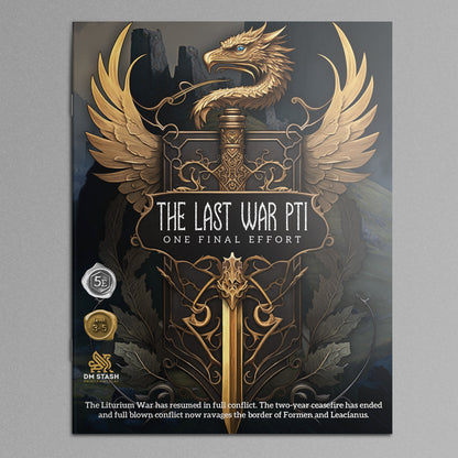 The Last War Part 1: One Final Effort Campaign Book Module