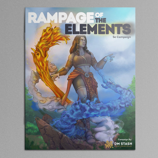Rampage of the Elements Campaign Module Book