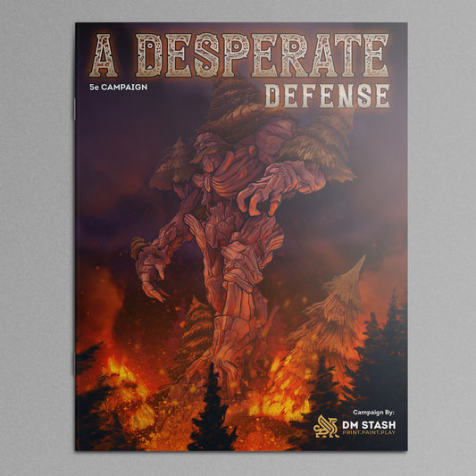 A Desperate Defense Campaign Module Book