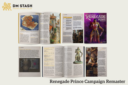 Pursuit of a Renegade Prince Campaign Module Book