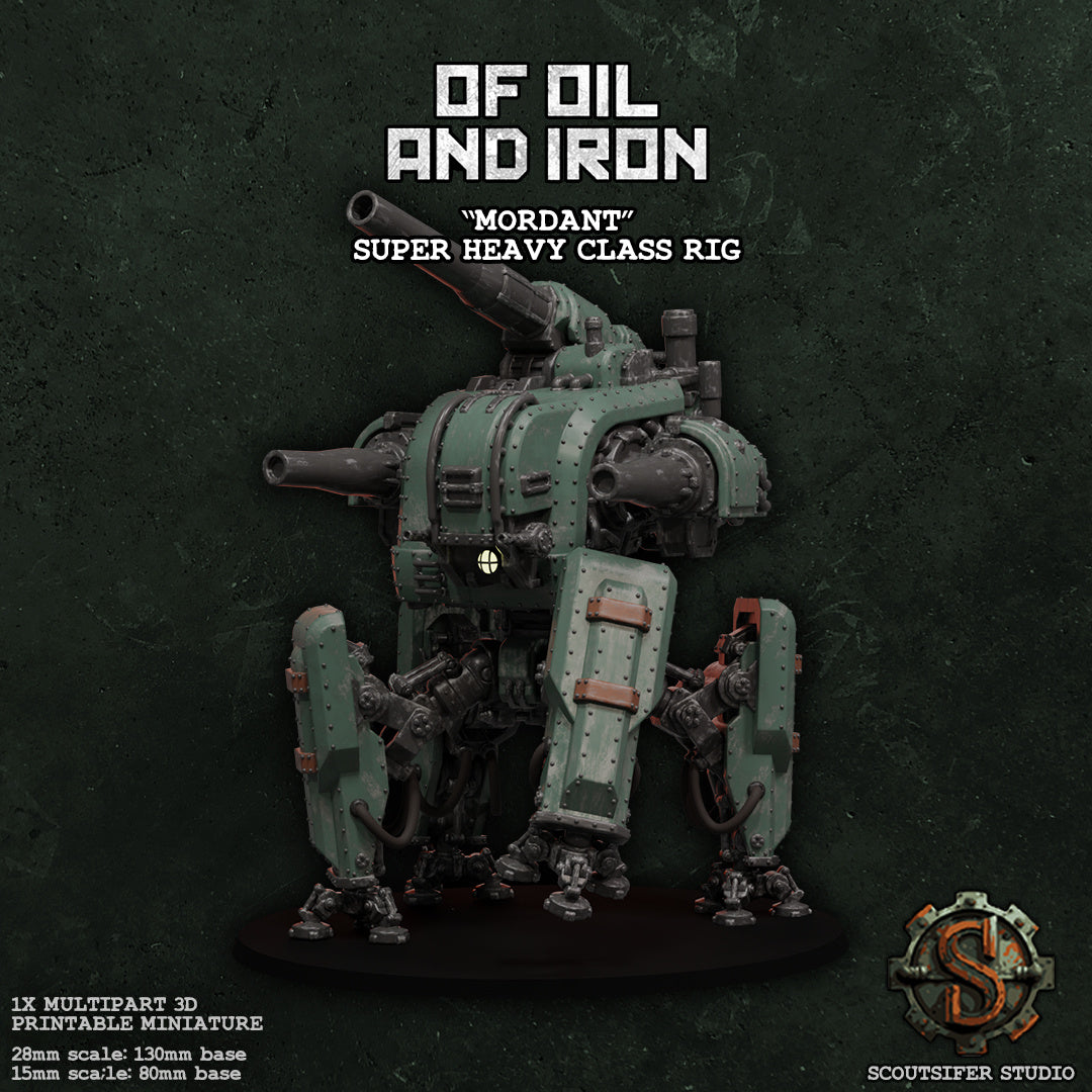 'Mordant' Super-Heavy Class Rig – Missing Link Productions