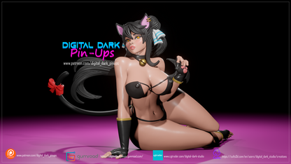 Furry Kitty Pinup