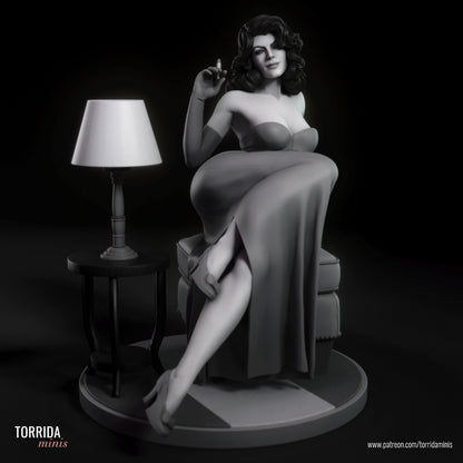 Noir Ava Pinup