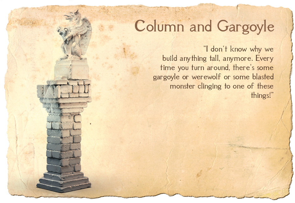 Column and Gargoyle