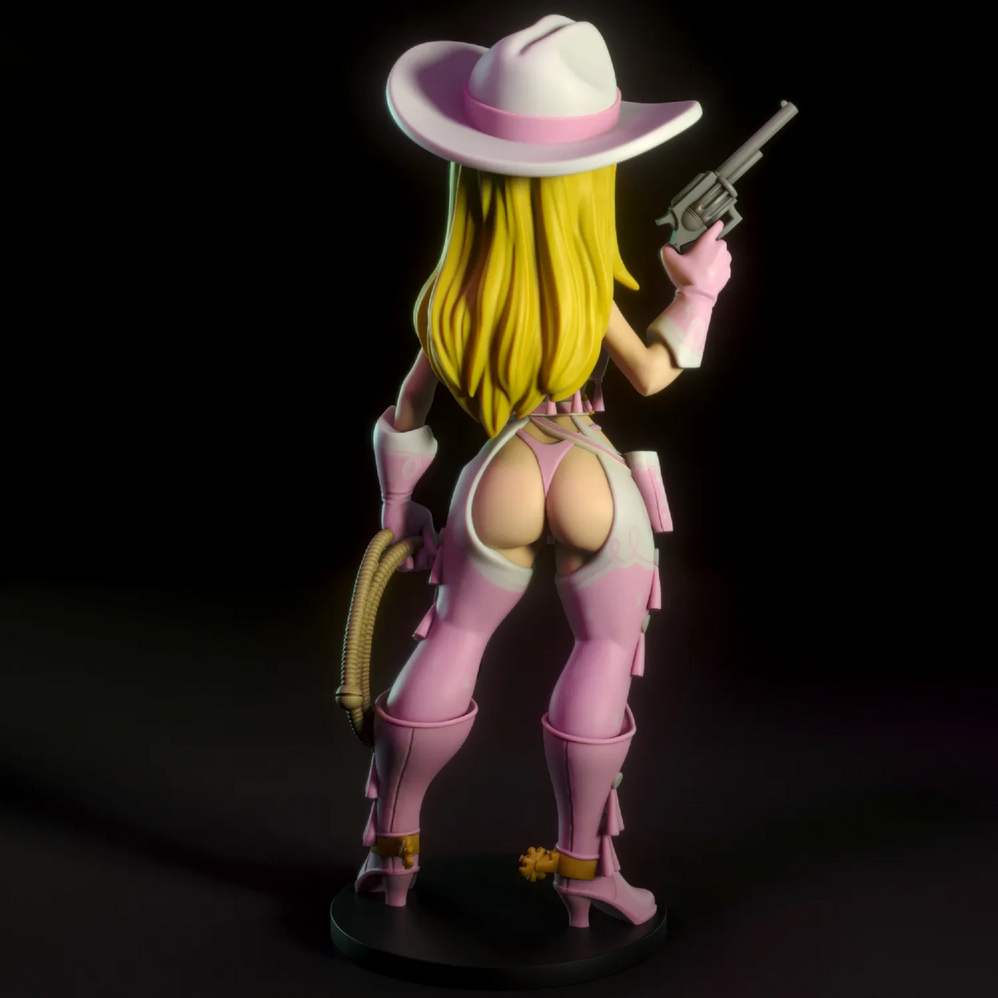 Cowgirl NSFW PinUp Statuette