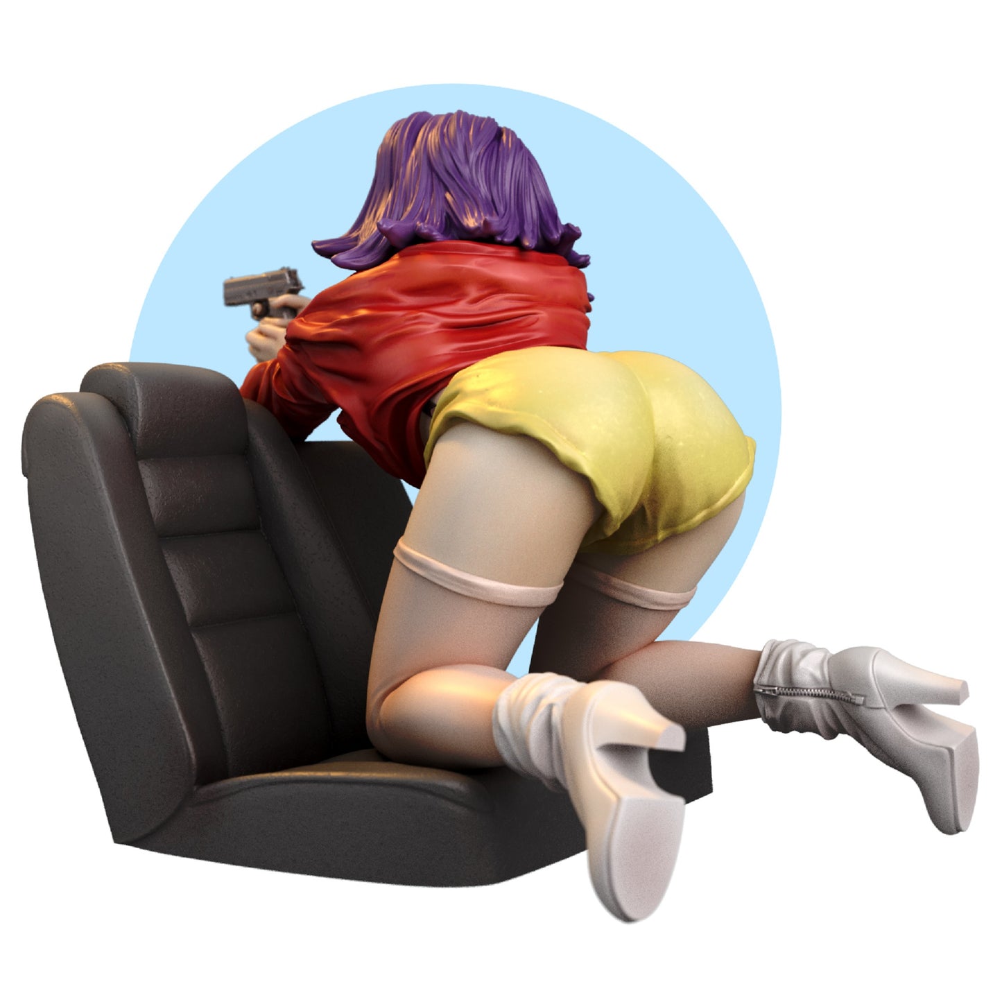 Faye Valentine Pinup Statuette