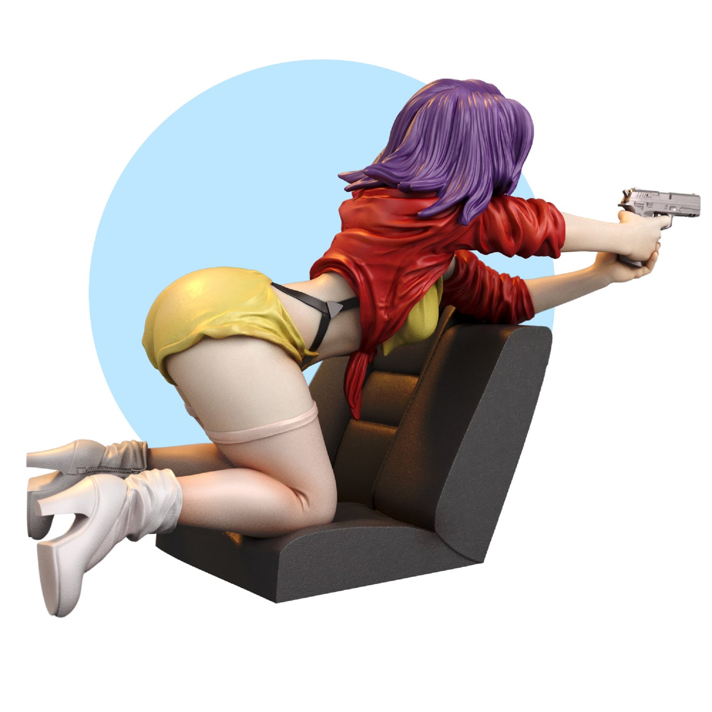 Faye Valentine Pinup Statuette