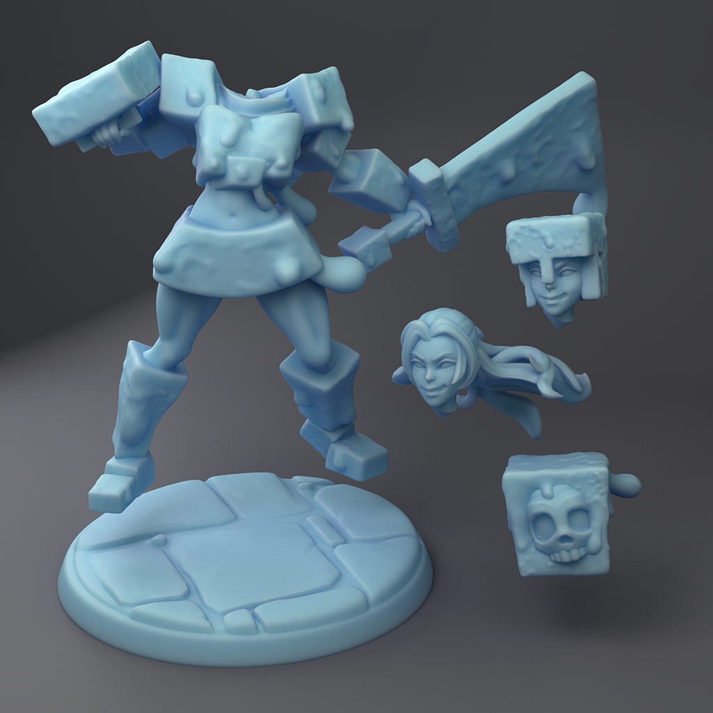 Gelatinous Cube Armor, Female