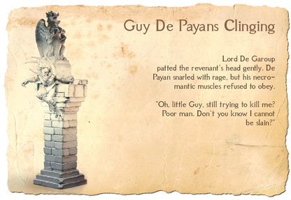 Guy de Payans, Revenant