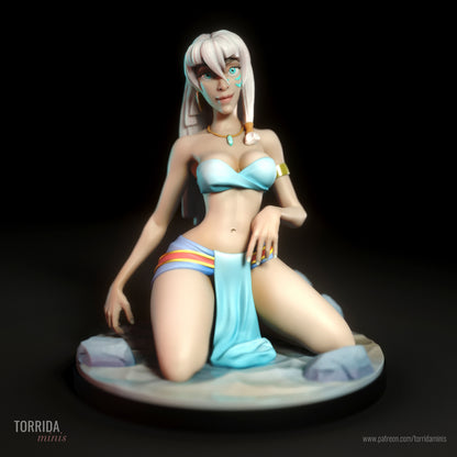 Princess of Atlantis Pinup Statuette