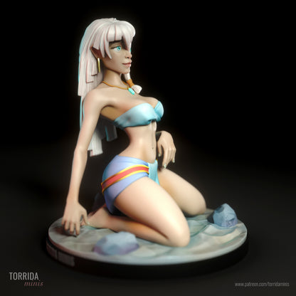 Princess of Atlantis Pinup Statuette