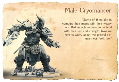 Male Cryomancer