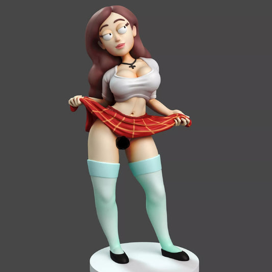 College Girl NSFW Statuette