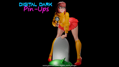 Fanart Nerdy Girl Pinup Statuette