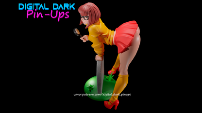 Fanart Nerdy Girl Pinup Statuette