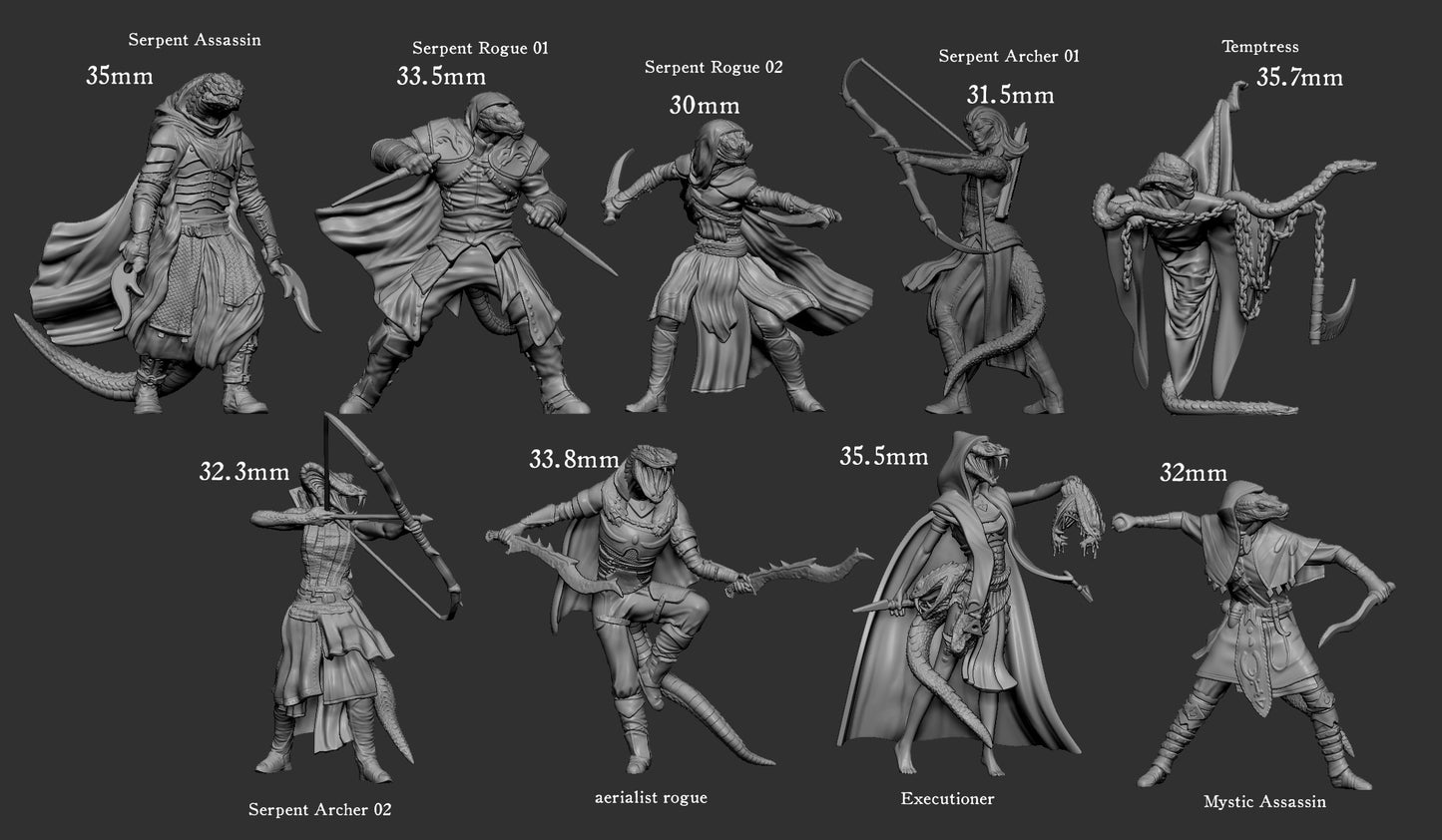 Snake Folk, Mystic Assassin